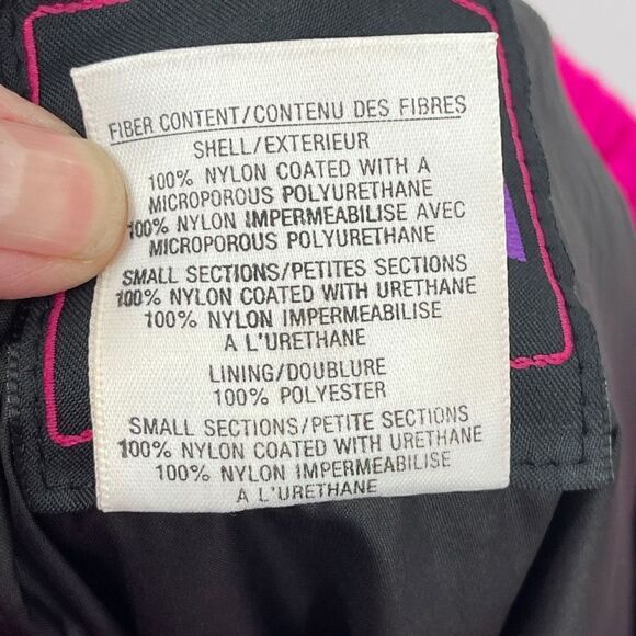 The North Face Extreme Pink Gore-Tex Zip Ski Snowboard Pants Size 12 - Picture 9 of 12